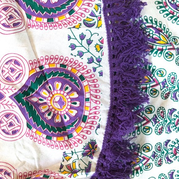 Gypsy 05 Paisley Boho Beach Roundie - Picture 13 of 14